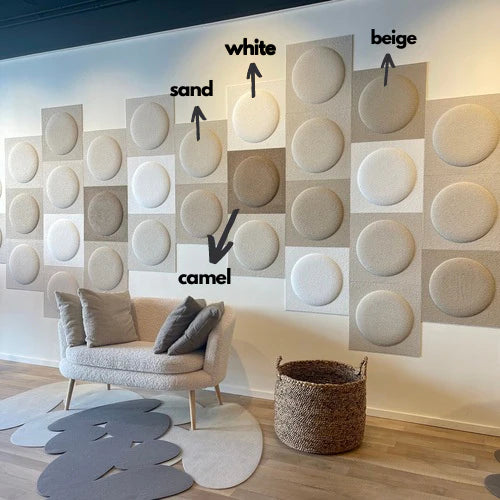 Globe | Bouclé White