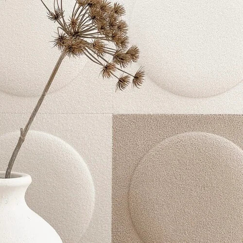 Globe | Bouclé White