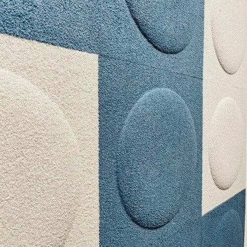 Globe | Bouclé Aqua