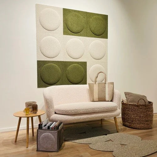 Globe | Bouclé Olive