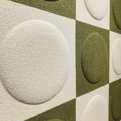 Globe | Bouclé Olive