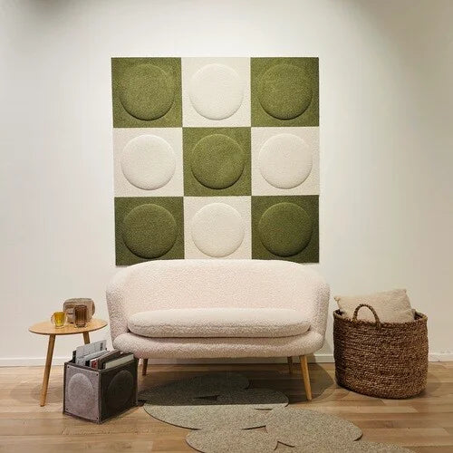 Globe | Bouclé Olive