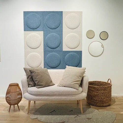 Globe | Bouclé Aqua