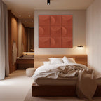 Moon | Bouclé Terracotta